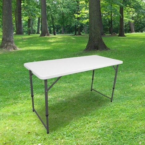 Table Pliante 120 Cm D'Appoint Rectangulaire Blanche - Table De Camping 6 Personnes L120 X L60 X H74cm En HDPE Haute Densité Épaisseur 3,5 Cm - Nouveau Modèle 2021 Emballage Renforcé 3 Table Pliante 120 Cm D'Appoint Rectangulaire Blanche - Table De Camping 6 Personnes L120 X L60 X H74cm En HDPE Haute Densité Épaisseur 3,5 Cm - Nouveau Modèle 2021 Emballage Renforcé