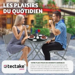 Ensemble Table Et Chaises De Jardin DUSSELDORF - Mobilier De Jardin, Meuble De Jardin, Salon De Jardin 10 Ensemble Table Et Chaises De Jardin DUSSELDORF - Mobilier De Jardin, Meuble De Jardin, Salon De Jardin -Promos Verde Rêverie Boutique 28381370 4