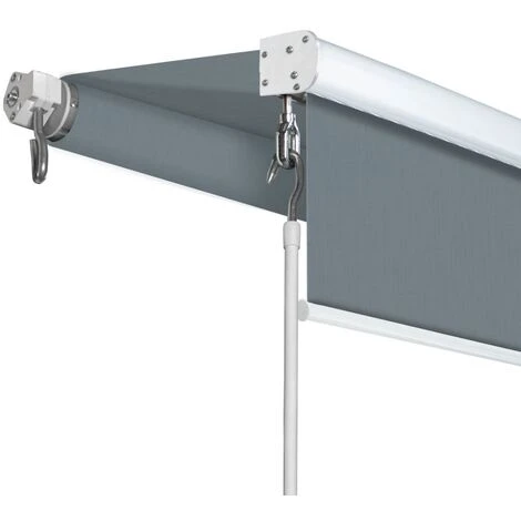 Store Banne Manuel 3,95x3 M Gris Anthracite Lambrequin H.1,40 M 6 Store Banne Manuel 3,95x3 M Gris Anthracite Lambrequin H.1,40 M – Image 4