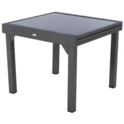 Table Piazza Extensible 8 Personnes Anthracite/graphite - Avec Rallonge 11 Table Piazza Extensible 8 Personnes Anthracite/graphite - Avec Rallonge -Promos Verde Rêverie Boutique 28719287 5