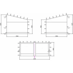 3 Parois Panneau Latéral 3 X 4 Pergola 3x4m Anthracite 9 3 Parois Panneau Latéral 3 X 4 Pergola 3x4m Anthracite -Promos Verde Rêverie Boutique 28825615 3