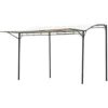 OUTSUNNY Pergola Tonnelle De Jardin Avec Auvent Réglable Métal époxy Polyester Haute Densité Crème 2 OUTSUNNY Pergola Tonnelle De Jardin Avec Auvent Réglable Métal époxy Polyester Haute Densité Crème -Promos Verde Rêverie Boutique 29167850 1
