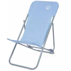 Chilienne De Jardin Pliable - 4 Positions - O'Sun - Bleu - Dimensions : 96 X 55 X 98 Cm