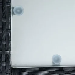 Ensemble De Bar De Jardin 6 Tabourets + Coussins + Table En Polyrotin Noir 10 Ensemble De Bar De Jardin 6 Tabourets + Coussins + Table En Polyrotin Noir -Promos Verde Rêverie Boutique 29541782 4