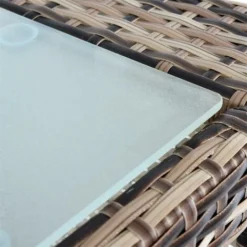 Ensemble De Bar De Jardin 4 Tabourets + Coussins + Table En Polyrotin Marron 10 Ensemble De Bar De Jardin 4 Tabourets + Coussins + Table En Polyrotin Marron -Promos Verde Rêverie Boutique 29541797 4