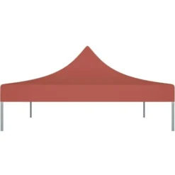 Toit De Tente De Réception 4x3 M Terre Cuite 270 G/m² VidaXL 10 Toit De Tente De Réception 4x3 M Terre Cuite 270 G/m² VidaXL -Promos Verde Rêverie Boutique 29845273 4