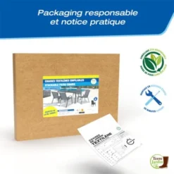 Chaises De Jardin Textilène - X 4 10 Chaises De Jardin Textilène - X 4 -Promos Verde Rêverie Boutique 30172813 4