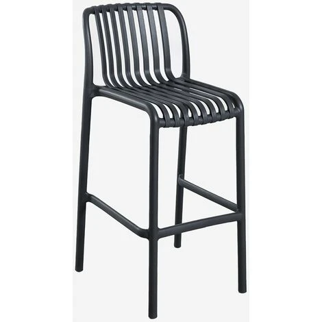 Tabouret Haut De Jardin Wendell SKLUM Gris Graphite ↑77 Cm 3 Tabouret Haut De Jardin Wendell SKLUM Gris Graphite ↑77 Cm