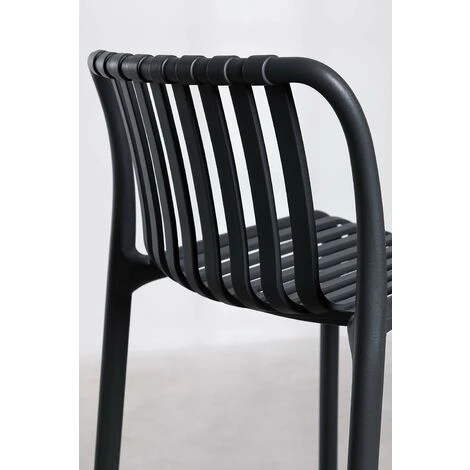 Tabouret Haut De Jardin Wendell SKLUM Gris Graphite ↑77 Cm 7 Tabouret Haut De Jardin Wendell SKLUM Gris Graphite ↑77 Cm – Image 5