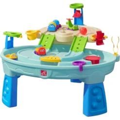 Step2 Ball Buddies Table D'eau Avec Balles Table De Jeu Enfant A Eau Avec 23 Accessoires Table D'activité / Jouet Pour Le Jardin