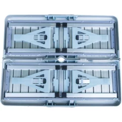 HOMCOM Table De Camping Pique-nique Pliante Aluminium 4 Places En Valise -Promos Verde Rêverie Boutique 30469436 4