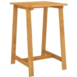 Table De Bar De Jardin 70x70x104 Cm Bois D'acacia Massif VidaXL