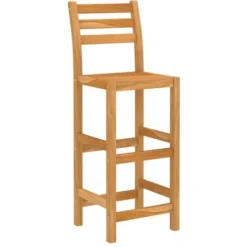 Ensemble De Bar D'extérieur 5 Pcs Bois D'acacia Massif VidaXL -Promos Verde Rêverie Boutique 30819799 5