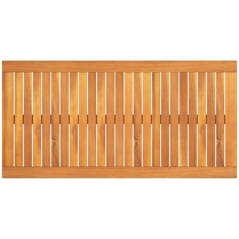 Table Basse 100x50x33 Cm Bois D'acacia Solide VidaXL 6 Table Basse 100x50x33 Cm Bois D'acacia Solide VidaXL – Image 4