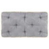 Coussin De Canapé Palette Anthracite 73x40x7 Cm VidaXL