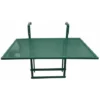ALINDA - Table De Balcon Pliable Verte Rectangulaire 2 ALINDA - Table De Balcon Pliable Verte Rectangulaire -Promos Verde Rêverie Boutique 31463713 1