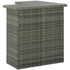 Meuble De Bar De Jardin 8 Pcs Avec Coussins Résine Tressée Gris VidaXL 10 Meuble De Bar De Jardin 8 Pcs Avec Coussins Résine Tressée Gris VidaXL -Promos Verde Rêverie Boutique 31495314 4