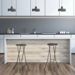 Relaxdays Tabouret Pliant De Jardin BASTIAN Lot De 2 Sans Dossier Résistant Hauteur 80 Cm Chaise De Bar Plastique Optique Rotin, Marron 11 Relaxdays Tabouret Pliant De Jardin BASTIAN Lot De 2 Sans Dossier Résistant Hauteur 80 Cm Chaise De Bar Plastique Optique Rotin, Marron -Promos Verde Rêverie Boutique 31791402 5