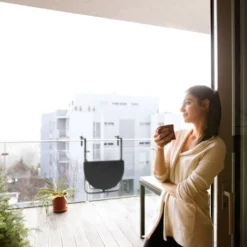 Relaxdays Table De Balcon Pliante Pliable Appoint Table Suspendue Rabattable BASTIAN Rotin Hauteur Réglable L X P: 60 X 40 Cm, Noir 9 Relaxdays Table De Balcon Pliante Pliable Appoint Table Suspendue Rabattable BASTIAN Rotin Hauteur Réglable L X P: 60 X 40 Cm, Noir -Promos Verde Rêverie Boutique 32128732 3