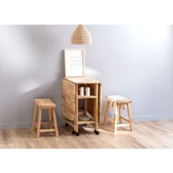 Table Pliante Rectangulaire En Bois (155x60 Cm) Arlan SKLUM 8 Table Pliante Rectangulaire En Bois (155x60 Cm) Arlan SKLUM -Promos Verde Rêverie Boutique 32601889 3