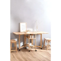 Table Pliante Rectangulaire En Bois (155x60 Cm) Arlan SKLUM 9 Table Pliante Rectangulaire En Bois (155x60 Cm) Arlan SKLUM -Promos Verde Rêverie Boutique 32601889 4