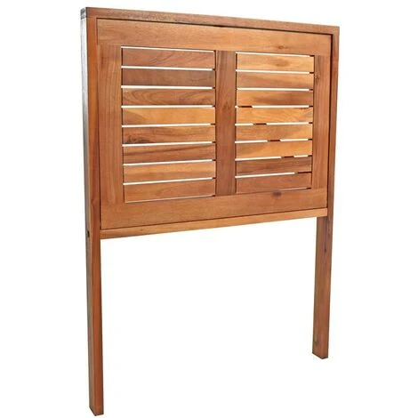 Table De Balcon Pliante Suspendue En Bois D'acacia 64 X 41 X 87 Cm 6 Table De Balcon Pliante Suspendue En Bois D'acacia 64 X 41 X 87 Cm – Image 4