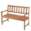 Banc De Jardin 2 Places En Bois D'acacia Massif 118 X 57 X 91 Cm Huilé -Promos Verde Rêverie Boutique 33353750 1
