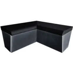 Banc Arrondi Avec Angle 2x1000 Mm X 470 Mm Prêt à Carreler En XPS à Assembler Pour Hammam Salle De Bain