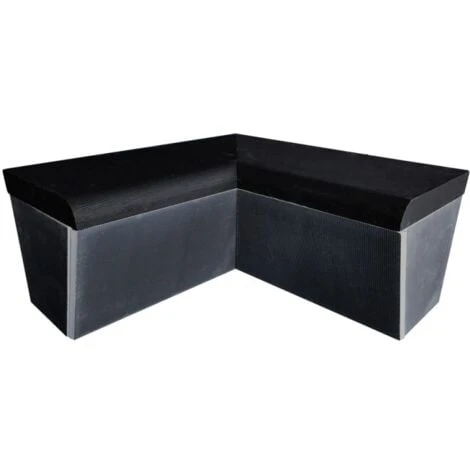 Banc Arrondi Avec Angle 2x1000 Mm X 470 Mm Prêt à Carreler En XPS à Assembler Pour Hammam Salle De Bain 3 Banc Arrondi Avec Angle 2x1000 Mm X 470 Mm Prêt à Carreler En XPS à Assembler Pour Hammam Salle De Bain