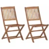 Chaises Pliables D'extérieur 2 Pcs Bois D'acacia Solide VidaXL -Promos Verde Rêverie Boutique 33851311 1