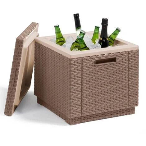 Glacière Ice Cube Cappuccino 223761 Keter 4 Glacière Ice Cube Cappuccino 223761 Keter – Image 2