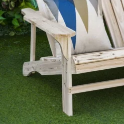 OUTSUNNY Banc De Jardin 2 Places Design Adirondack Assise Dossier à Lattes Larges Accoudoirs Bois Naturel Pin Lasuré 11 OUTSUNNY Banc De Jardin 2 Places Design Adirondack Assise Dossier à Lattes Larges Accoudoirs Bois Naturel Pin Lasuré -Promos Verde Rêverie Boutique 35337091 5