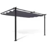 Pergola Adossée ALIA 3x4 M Toit Rétractable Gris Anthracite 1 Pergola Adossée ALIA 3x4 M Toit Rétractable Gris Anthracite -Promos Verde Rêverie Boutique 35693247 1