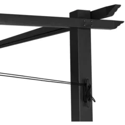 Pergola Adossée ALIA 3x4 M Toit Rétractable Gris Anthracite 11 Pergola Adossée ALIA 3x4 M Toit Rétractable Gris Anthracite -Promos Verde Rêverie Boutique 35693247 5