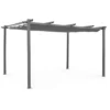 Pergola Aluminium - Isla 3x4m - Toile Grise - Tonnelle Idéale Pour Votre Terrasse. Toit Rétractable. Toile Coulissante. Structure Aluminium 1 Pergola Aluminium - Isla 3x4m - Toile Grise - Tonnelle Idéale Pour Votre Terrasse. Toit Rétractable. Toile Coulissante. Structure Aluminium -Promos Verde Rêverie Boutique 36143765 1