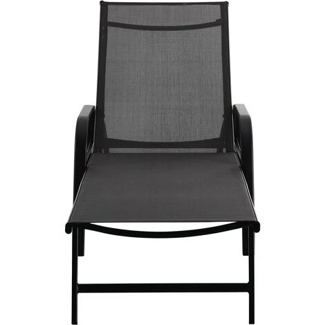 Lot De 2 Bains De Soleil En Métal Farniente- Gris 4 Lot De 2 Bains De Soleil En Métal Farniente- Gris – Image 2