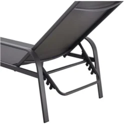 Lot De 2 Bains De Soleil En Métal Farniente- Gris 8 Lot De 2 Bains De Soleil En Métal Farniente- Gris -Promos Verde Rêverie Boutique 37080411 3