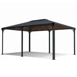 Gazebo De Jardin 493x359cm Gris - Palram - 704672
