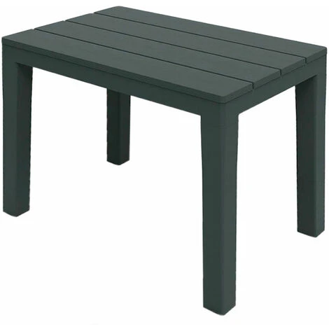 Table De Jardin TIMOR En Anthracite - Environ 60 X 38,5 Cm 3 Table De Jardin TIMOR En Anthracite - Environ 60 X 38,5 Cm