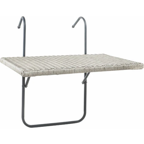 Table Suspendue Pour Balcon - RATTAN - Pliable 3 Table Suspendue Pour Balcon - RATTAN - Pliable