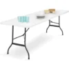 Table Pliante D'appoint Portable 180 CM Pour Camping Ou Réception 1 Table Pliante D'appoint Portable 180 CM Pour Camping Ou Réception -Promos Verde Rêverie Boutique 418925 1