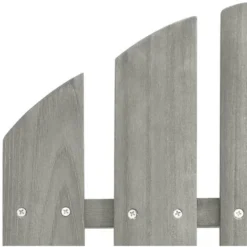 Chaise De Jardin Adirondack 2 Places Bois De Sapin Massif Gris VidaXL 11 Chaise De Jardin Adirondack 2 Places Bois De Sapin Massif Gris VidaXL -Promos Verde Rêverie Boutique 42096310 5