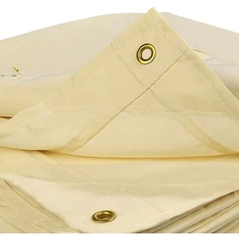 Toile De Rechange Beige Pour Auvent 3 X 4m 4 Toile De Rechange Beige Pour Auvent 3 X 4m – Image 2