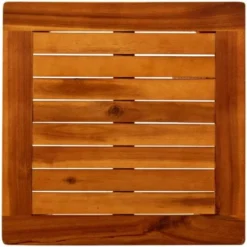 Table Basse De Jardin 45x45x36 Cm Bois Solide D'acacia VidaXL -Promos Verde Rêverie Boutique 45291714 4