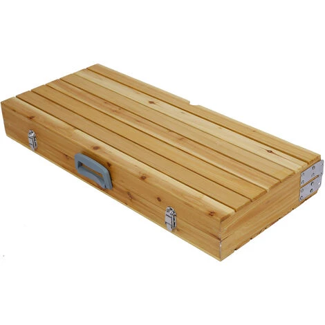 Table De Camping Avec 4 Chaises 85x72x66cm Ensemble De Meuble En Bloc Pliant En Bois Et Aluminium 5 Table De Camping Avec 4 Chaises 85x72x66cm Ensemble De Meuble En Bloc Pliant En Bois Et Aluminium – Image 3