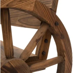OUTSUNNY Banc De Jardin 3 Places Style Rustique Chic Accoudoirs Roues De Charette Bois Sapin Traité Carbonisation 10 OUTSUNNY Banc De Jardin 3 Places Style Rustique Chic Accoudoirs Roues De Charette Bois Sapin Traité Carbonisation -Promos Verde Rêverie Boutique 47114245 4