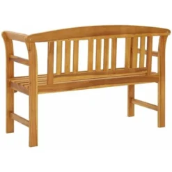 Banc De Jardin 114 Cm Bois D'acacia Solide VidaXL 10 Banc De Jardin 114 Cm Bois D'acacia Solide VidaXL -Promos Verde Rêverie Boutique 49746221 4