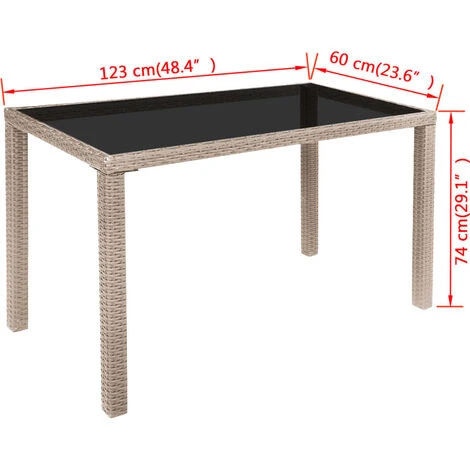 Salon De Jardin Encastrable Avec Coussins 5 Pcs Rotin Beige VidaXL 5 Salon De Jardin Encastrable Avec Coussins 5 Pcs Rotin Beige VidaXL – Image 3