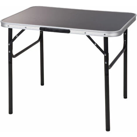 Table De Camping Noire 75x55 Cm - Hauteur Réglable De 25-60 Cm 3 Table De Camping Noire 75x55 Cm - Hauteur Réglable De 25-60 Cm