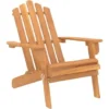Chaise De Jardin Adirondack Bois D'acacia Massif VidaXL -Promos Verde Rêverie Boutique 50831571 1